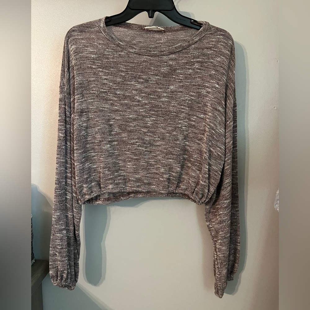 Altered state crop sweater